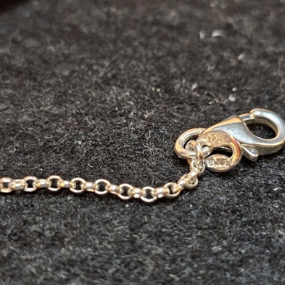 Elle Necklace With Extra Elle Pendant Both with Ruby - Picture 4 of 7